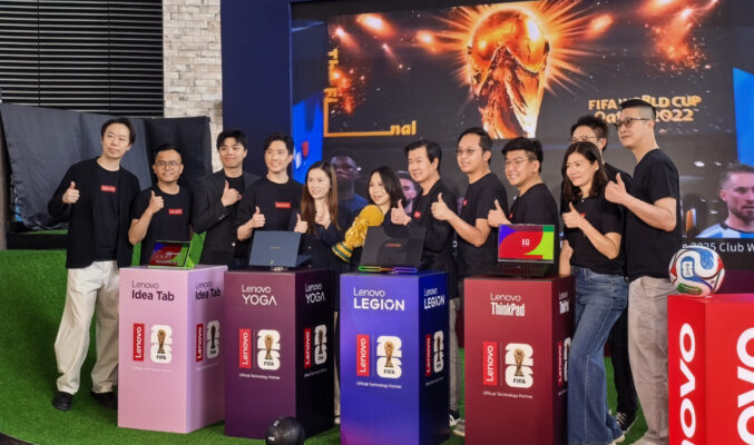 2026世界盃前奏！Lenovo x FIFA 銅鑼灣體驗區直擊：Legion/Yoga 限定版 AI 電腦率先上手!