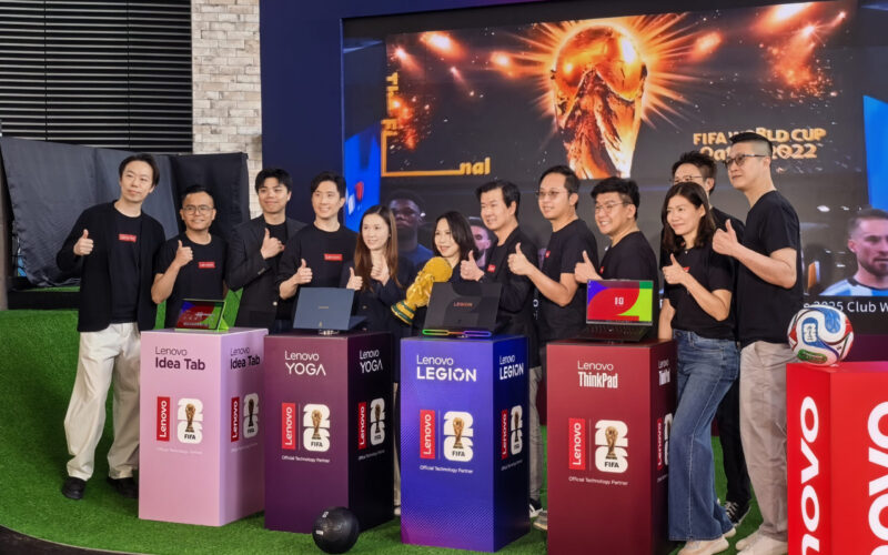 2026世界盃前奏！Lenovo x FIFA 銅鑼灣體驗區直擊：Legion/Yoga 限定版 AI 電腦率先上手!
