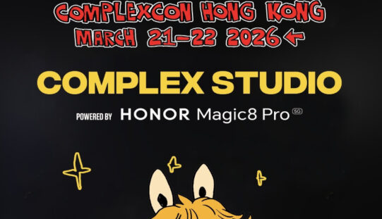 HONOR 聯乘 ComplexCon 香港 2026：Magic8 Pro 打造 AI 潮流攝影空間 Complex Studio