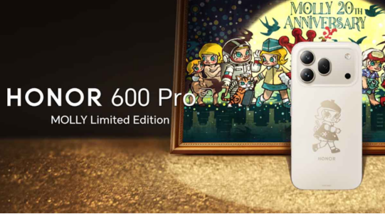 港產設計師角色加持！HONOR 600 系列登陸英國，首推 POP MART MOLLY 限量版