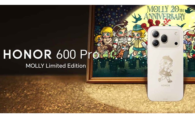 港產設計師角色加持！HONOR 600 系列登陸英國，首推 POP MART MOLLY 限量版