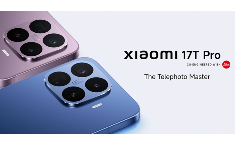 Xiaomi 17T 系列香港上市：全線搭載 Leica 5倍長焦及高達 7000mAh 電池，定價 HK$3,999 起！