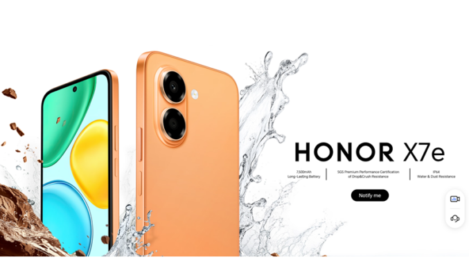主打 7500mAh 特大電池與 45W 快充！HONOR X7e 平價長氣手機低調發表