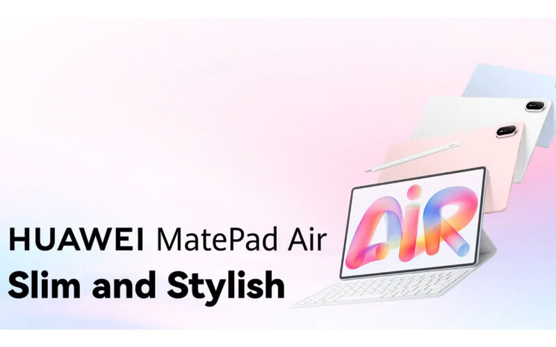 HUAWEI MatePad Air 2026 全球發佈在即：主打輕薄美學與粉嫩色系!