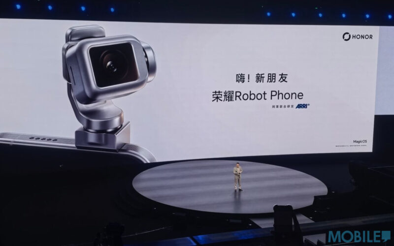 配備 4DoF 鈦合金雲台與雙 200MP 鏡頭，HONOR Robot Phone 售價由 9,999 人民幣起！