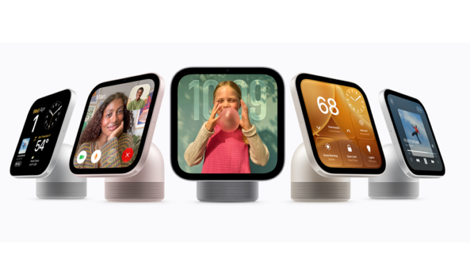 Apple 發表全新智能家居設備 HomeView：內建 7 吋觸控屏及 Siri AI 助理