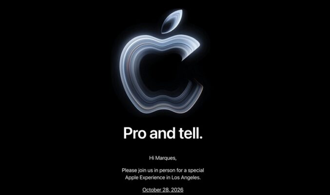 Apple 宣佈10月28日舉行「Pro and tell」發佈會：傳觸控屏 MacBook Pro 及 OLED iPad mini 即將登場